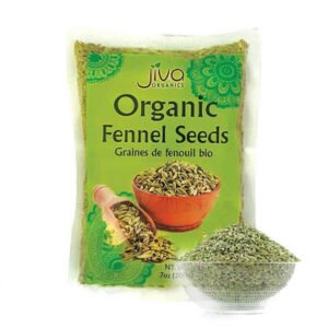 Organic Jiva Fennel Seeds 200 Grams