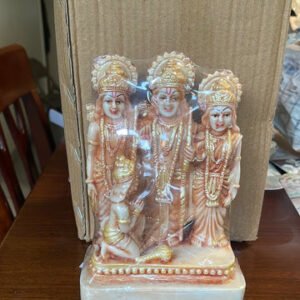 Pooja Ram Darbar golden color